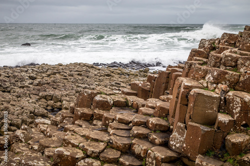 Obraz na płótnie The Giant's Causeway w salonie