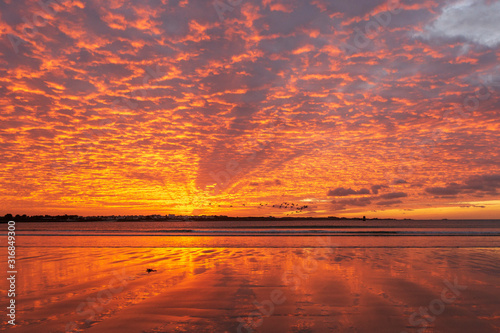 Le coucher de soleil extraordinaire photo