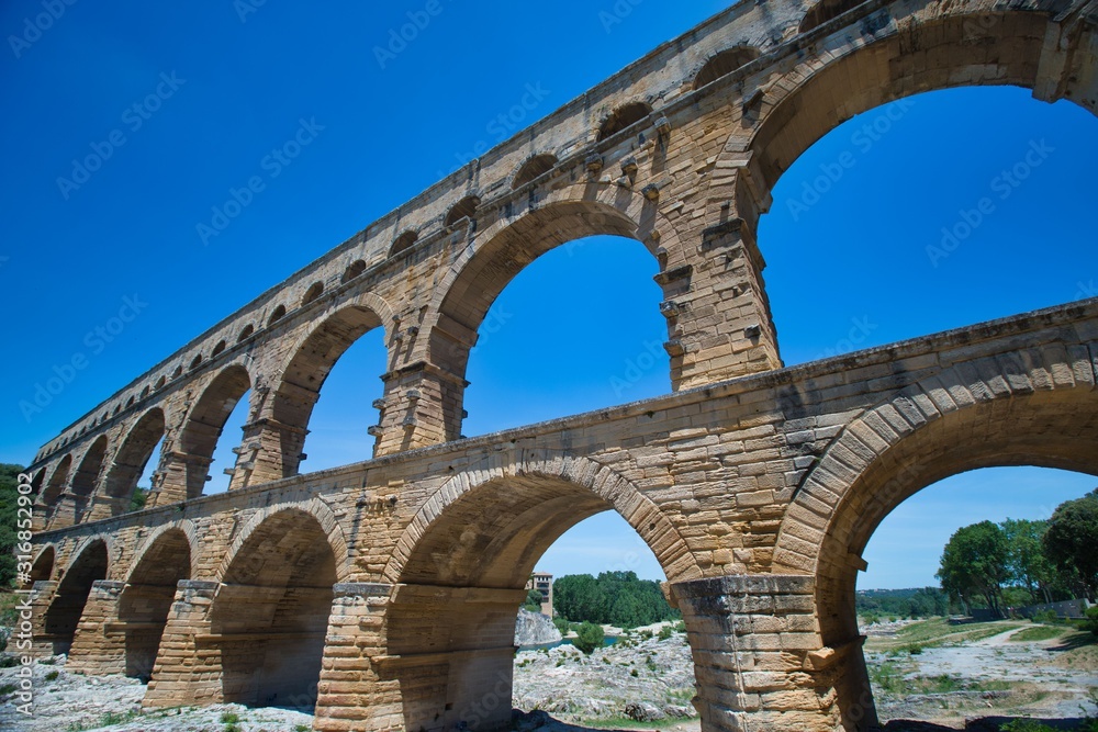 Pont du Gard at South France