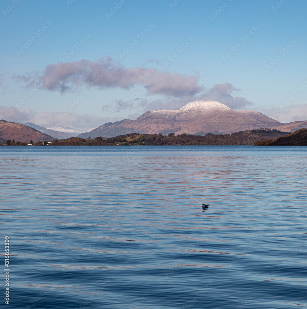 Ben Lomond, Scotland. Taken from Loch Lomond. Ben Lomond, Scotland. Taken from Loch Lomond.