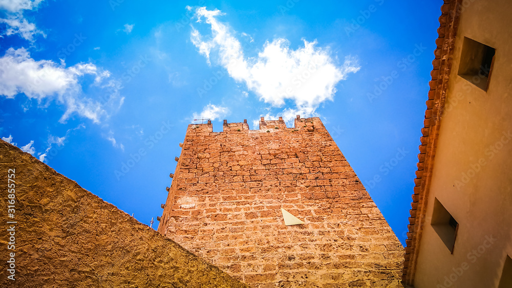 The medieval castle of the town of Buñol, also known as Bunyol or Bunol