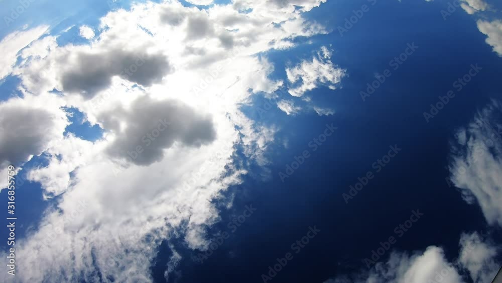Sunny Day And Blue Sky With Clouds Time Lapse Sunny Day And Blue Sky With Clouds Time Lapse