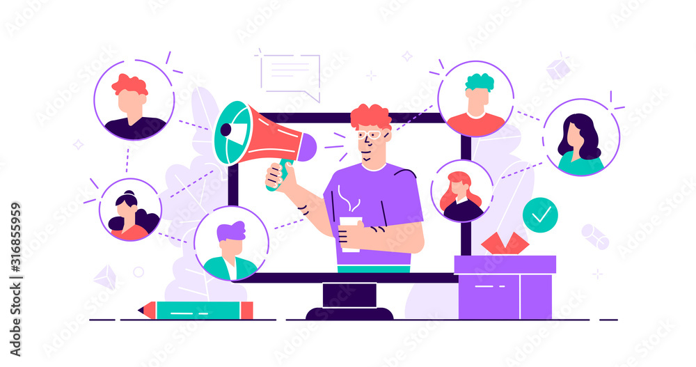 Marketing consumer audience communication service Marketing consumer audience communication service