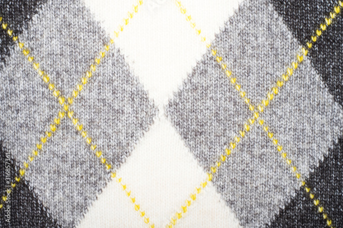 Knitted texture background