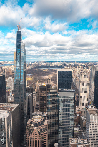 New York, United States »  January 5, 2020: Top of the Rock in New York, Manhattan Metropolis Tecnologica © unai