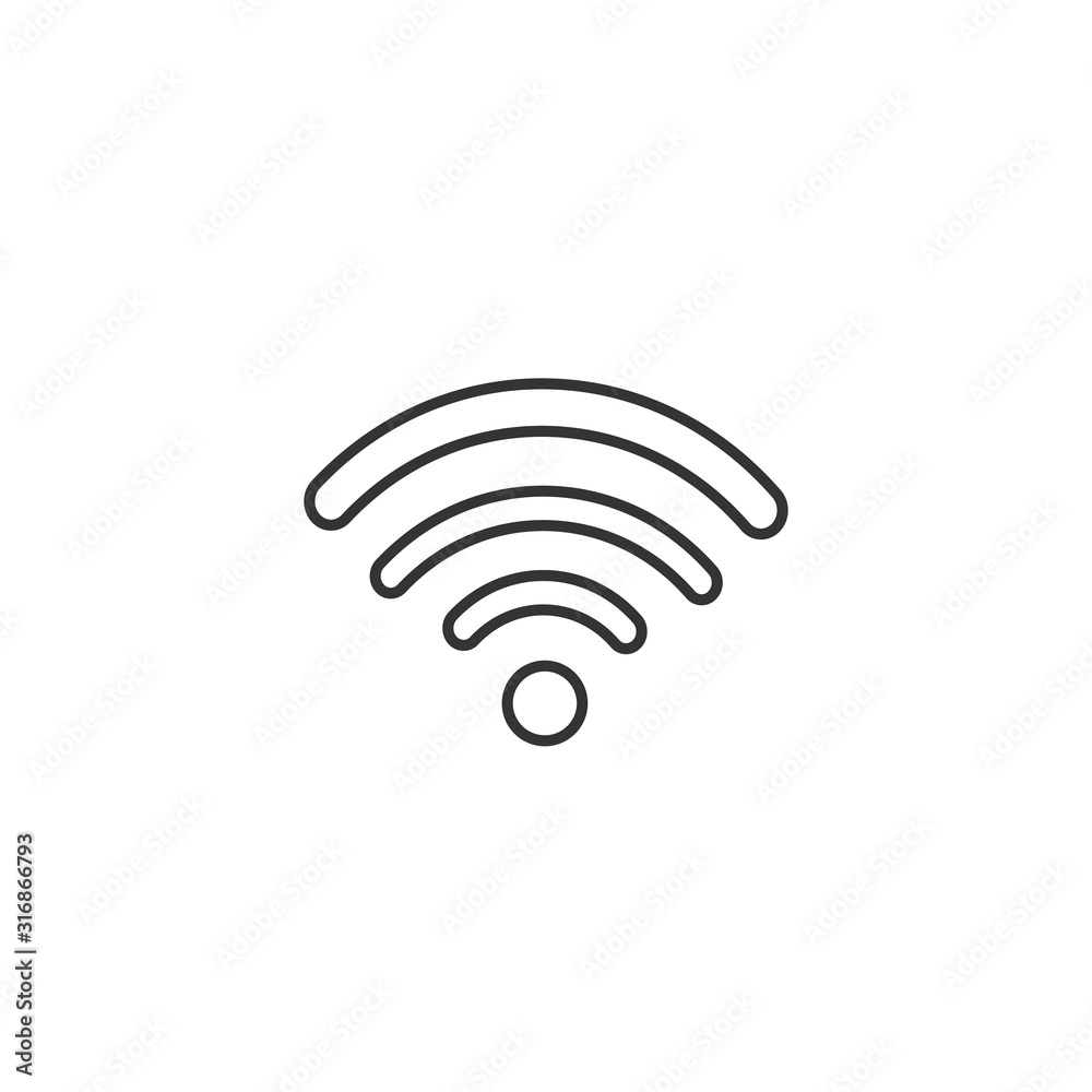 wifi icon vector illustration for website and graphic design wifi icon vector illustration for website and graphic design