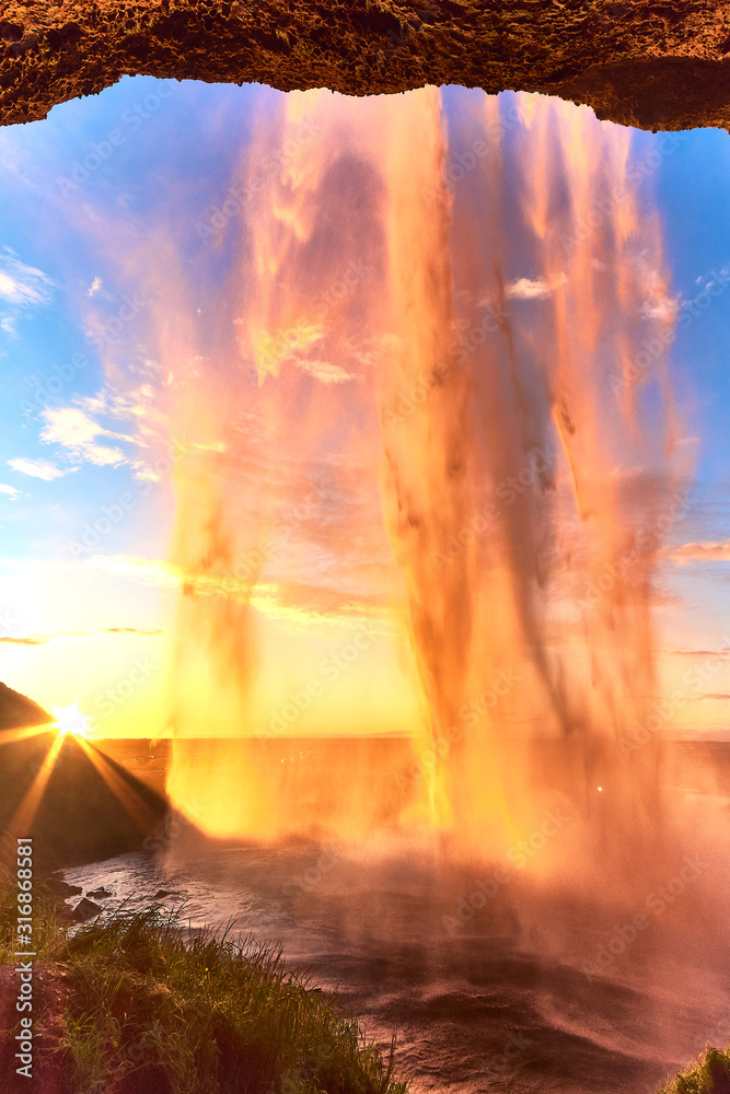 Obraz premium Seljalandsfoss