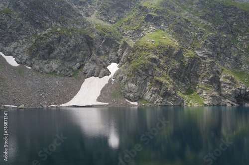 lake in mountains Rila Lakes
