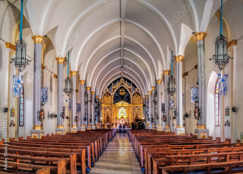 Bantay Church Interior