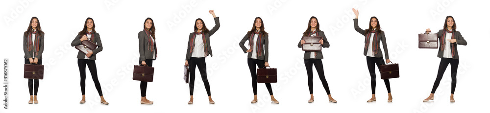 Woman businesswoman in business concept Woman businesswoman in business concept