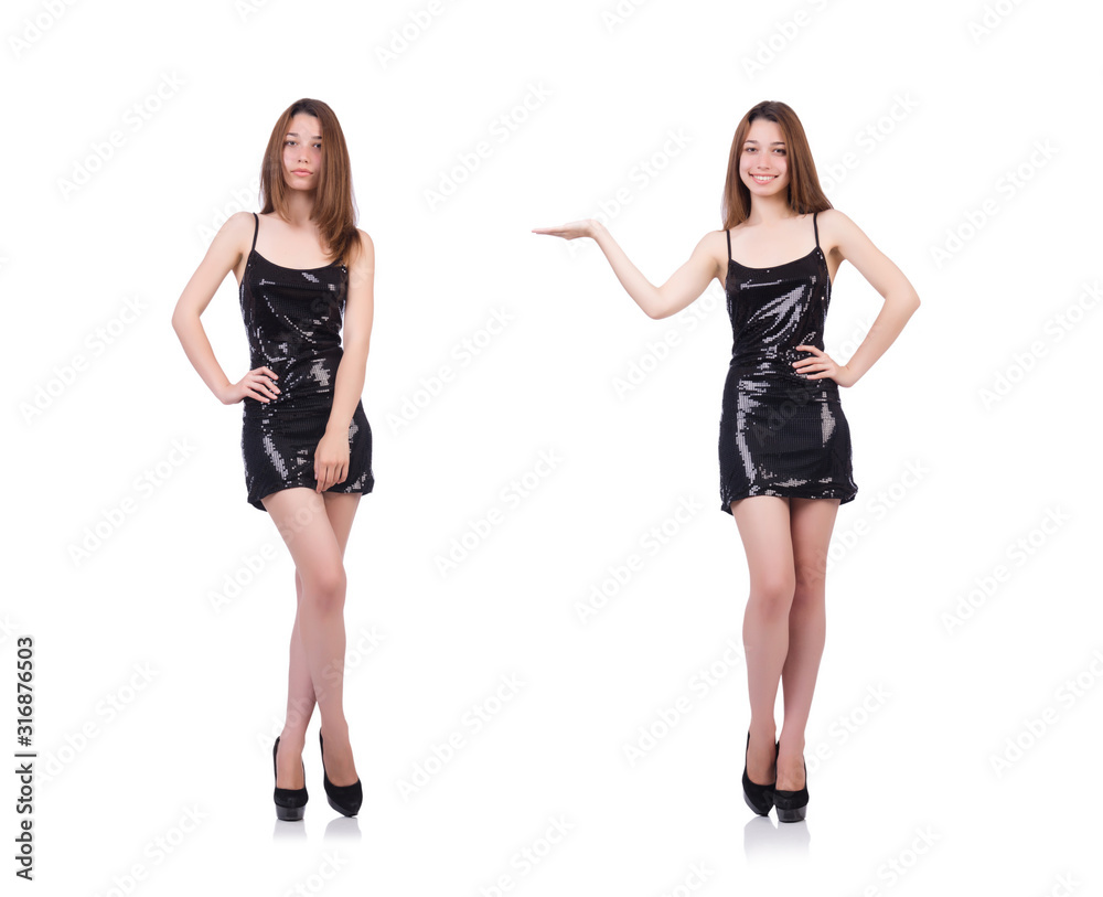Woman in fashion clothing concept Woman in fashion clothing concept