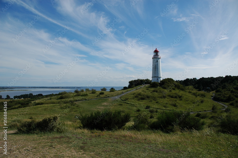 Germany; Hiddensee; lighthouse
