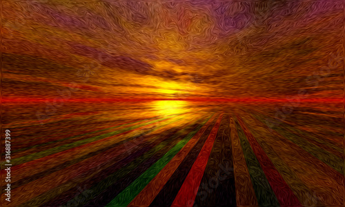 sunset road