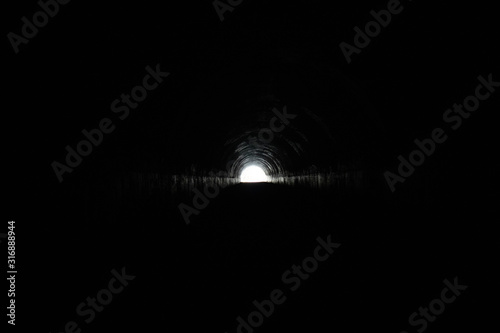 Light at the end of the tunnel photo
