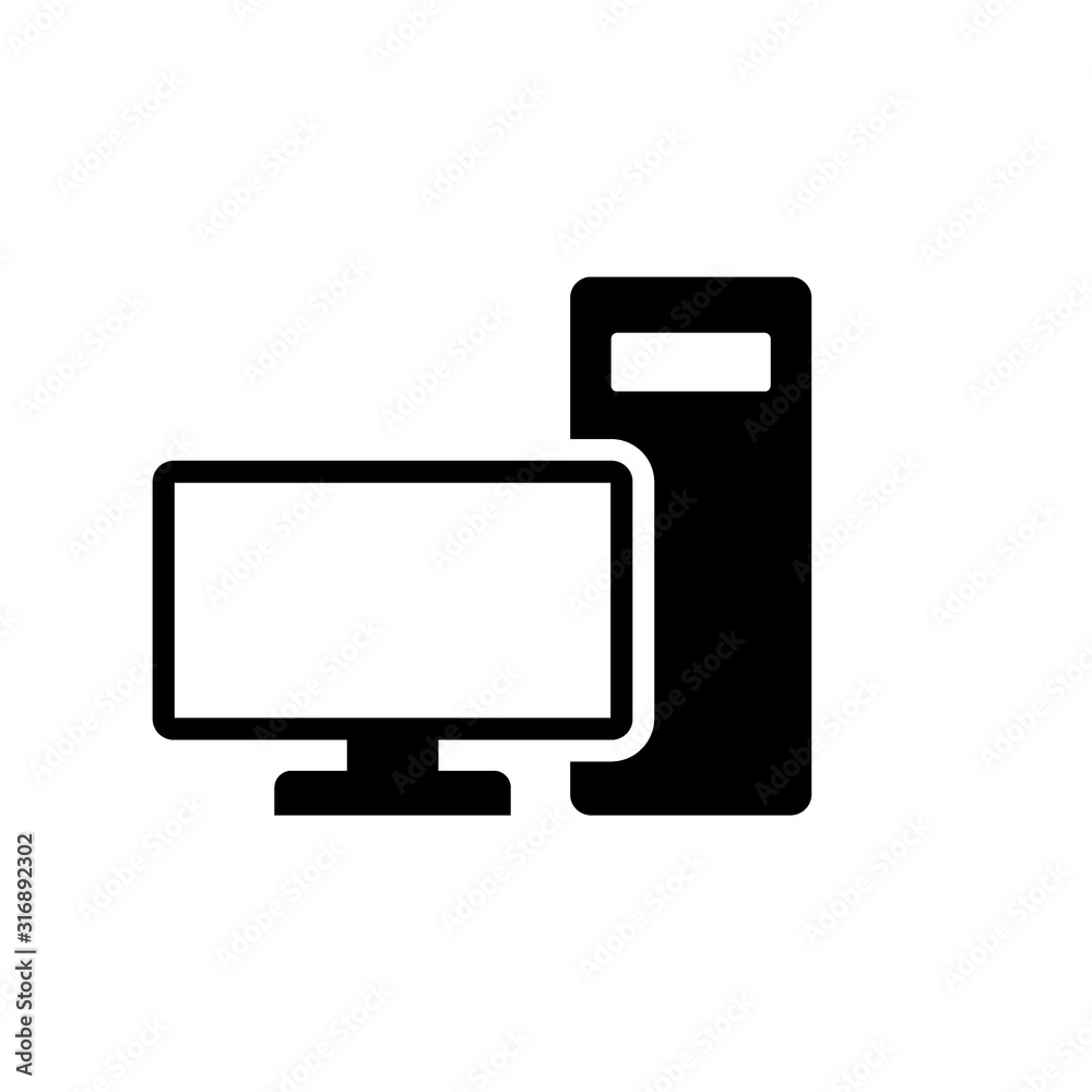Computer desktop icon Computer desktop icon