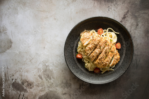 Chicken Parmesan with Pasta