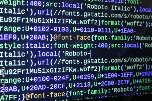 html code abstract background
