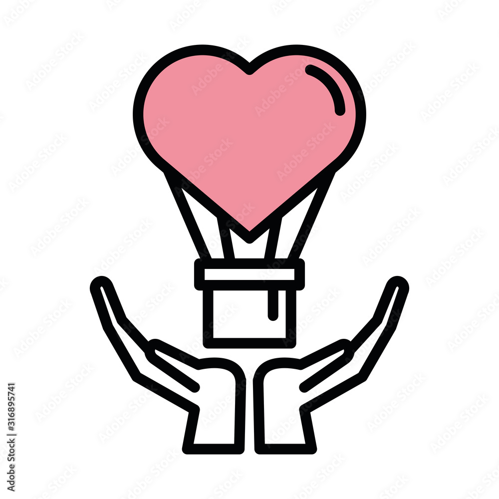 happy valentines day balloon air hot heart happy valentines day balloon air hot heart