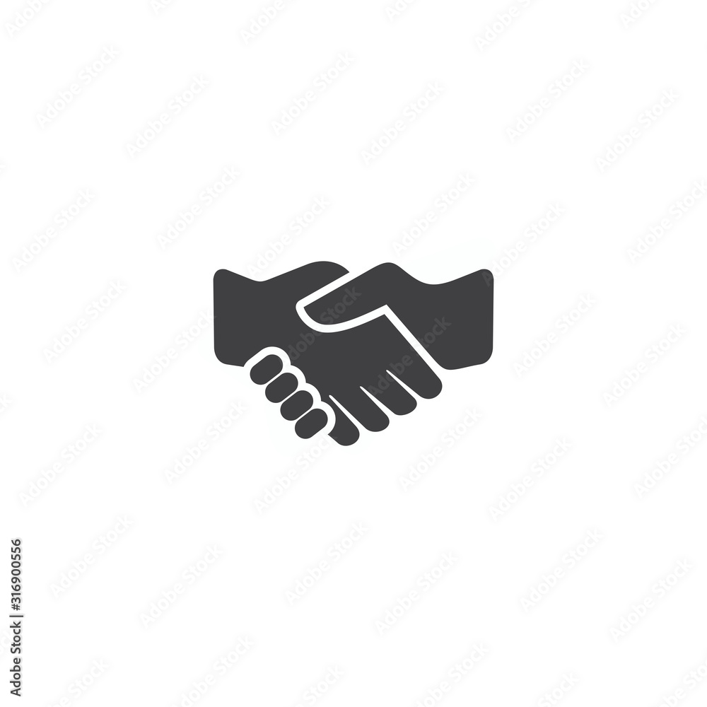 handshake icon, deal icon