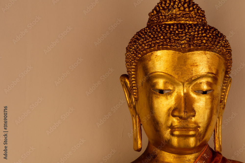 golden statue of buddha in thailand