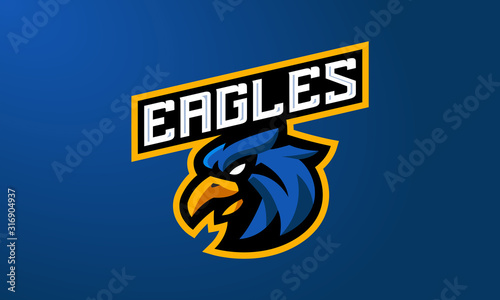 Eagles Esport Logo - Mascot Logo-01