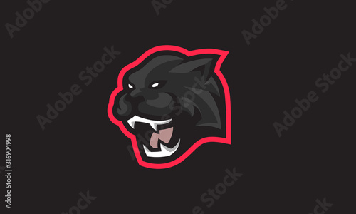 Head Panther Esport Logo - Mascot Logo-01