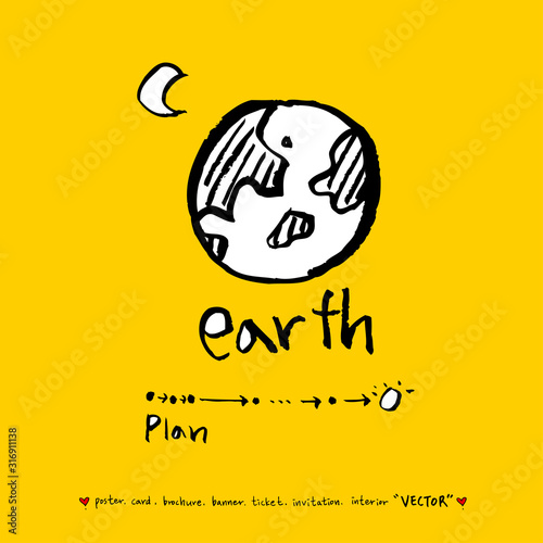 아이디어 일러스트 / 손으로 그린 캐릭터