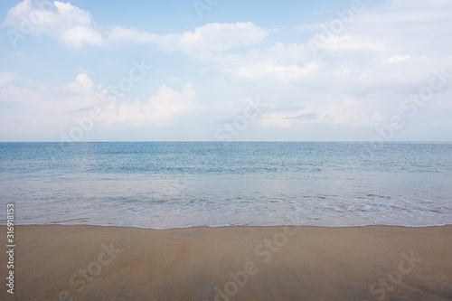 Beautiful sandy beach
