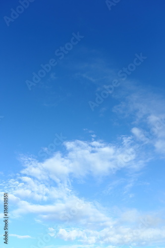 clear blue sky background © sutichak