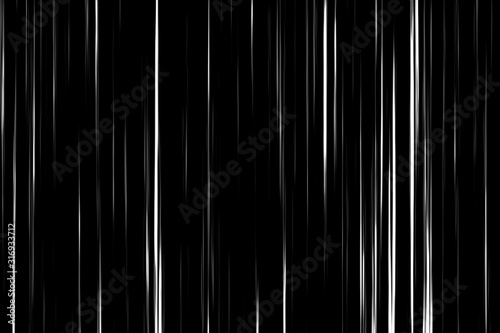 White lines vertical in black background. Inspired by japanese Anime.