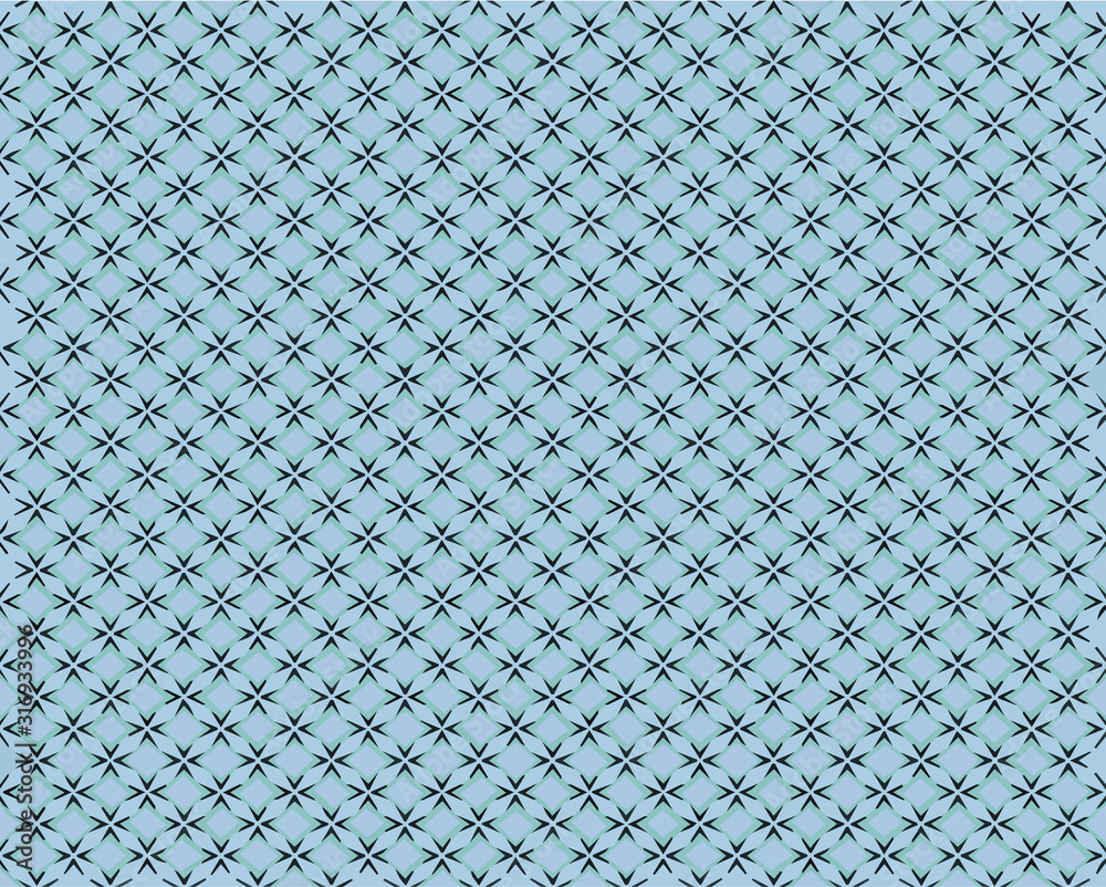 Fototapeta premium Seamless pattern in ornamental style. Geometric desing texture for greeting card and gifts.