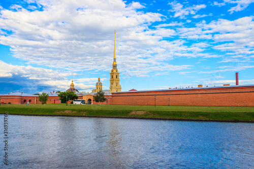 Peter and Paul fortress in St. Petersburg, Russia