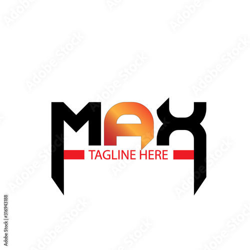 Max Logo Letter Vector Template Design Illustration