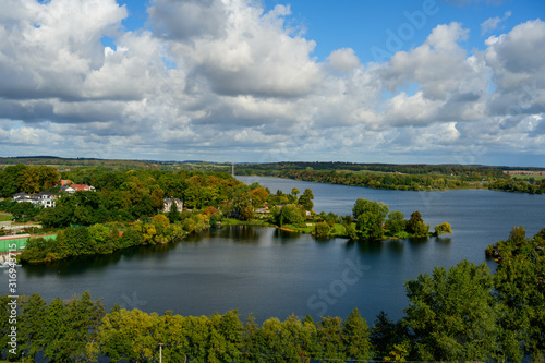 View of a beautiful landscape of the Mecklenburg Lake District near Waren (Mueritz) © PhotoArt Thomas Klee