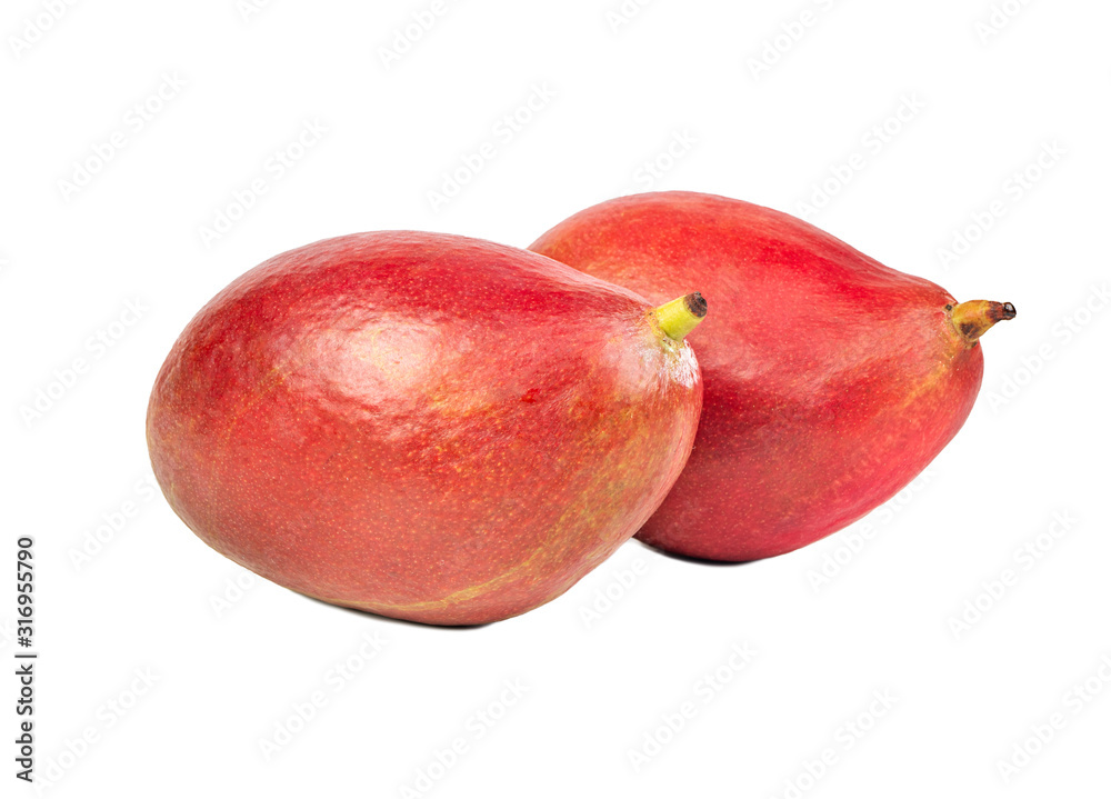 Two mango fruits Two mango fruits