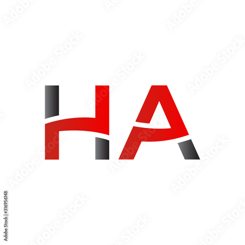 letter HA Logo Design Vector Template. Initial HA Letter Design Vector Illustration Free Download letter HA Logo Design Vector Template. Initial HA Letter Design Vector Illustration - GFXLoad
