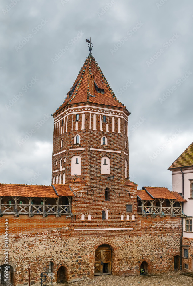Fototapeta premium Mir Castle Complex, Belarus