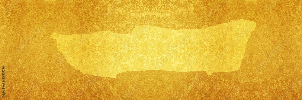 金のフレームの背景素材