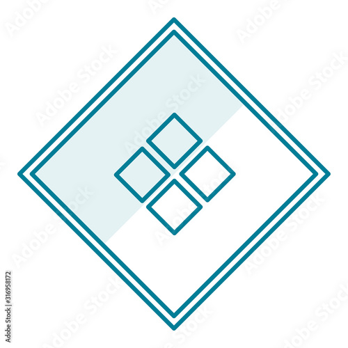 Unique icon which can help your business to grow up