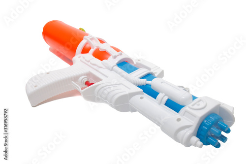 Colorful plastic water gun