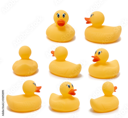 cute plastic yellow ducks © Mauro Rodrigues