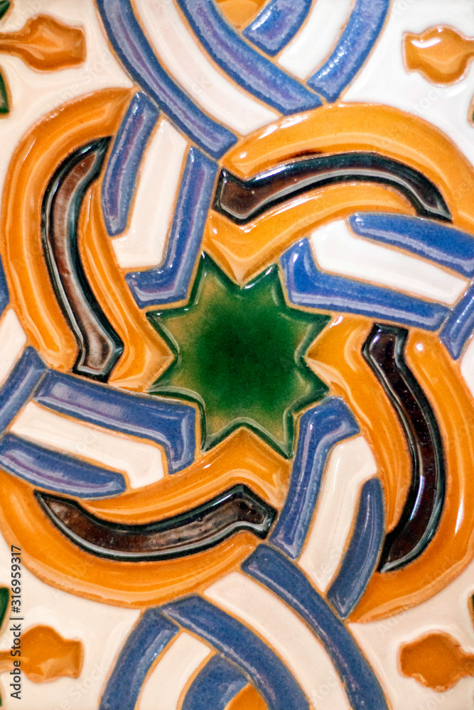 portuguese ceramic azulejo tiles