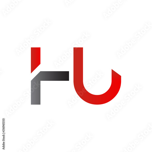 letter HU Logo Design Vector Template. Initial HU Letter Design Vector Illustration Free Download letter HU Logo Design Vector Template. Initial HU Letter Design Vector Illustration - GFXLoad