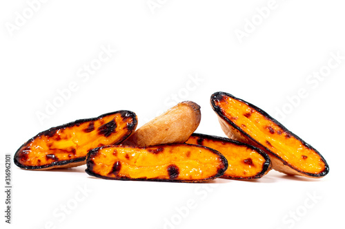 Portuguese egg pastry tart