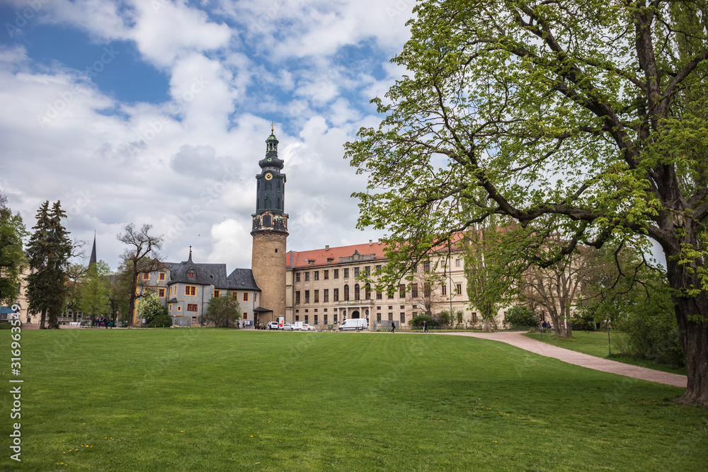 Townscape of Weimar in Thuringia Townscape of Weimar in Thuringia