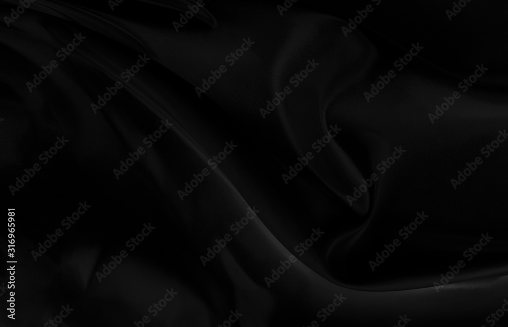 Black gray satin dark fabric texture luxurious shiny that is abstract silk cloth background with patterns soft waves blur beautiful. Black gray satin dark fabric texture luxurious shiny that is abstract silk cloth background with patterns soft waves blur beautiful.