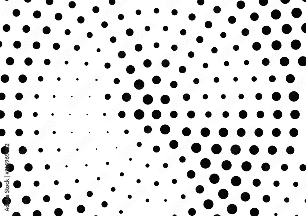 Abstract halftone dotted background. Futuristic grunge pattern, dot and circles. Vector modern optical pop art texture for posters, sites, business cards, cover, postcards, labels, stickers layout. Abstract halftone dotted background. Futuristic grunge pattern, dot and circles. Vector modern optical pop art texture for posters, sites, business cards, cover, postcards, labels, stickers layout.