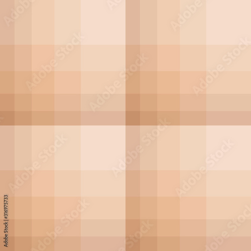 Seamless pattern in light beije colors for plaid, fabric, textile, clothes, tablecloth and other things. Vector image.