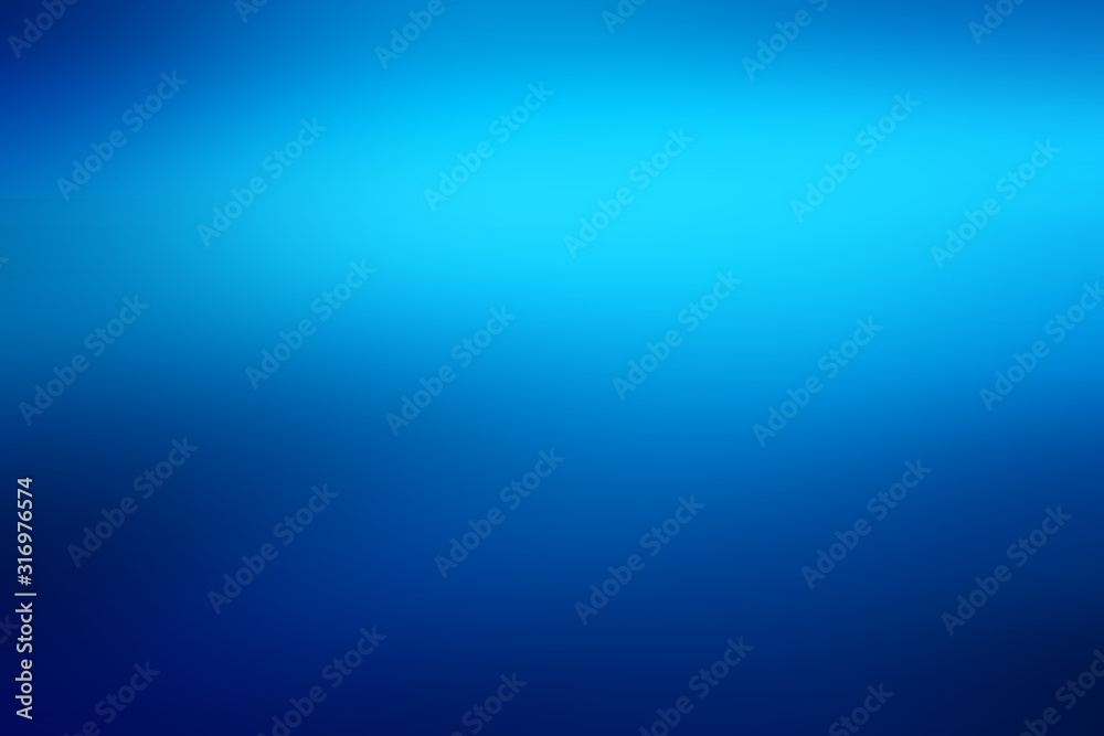 blue gradient background, abstract illustration of deep water	