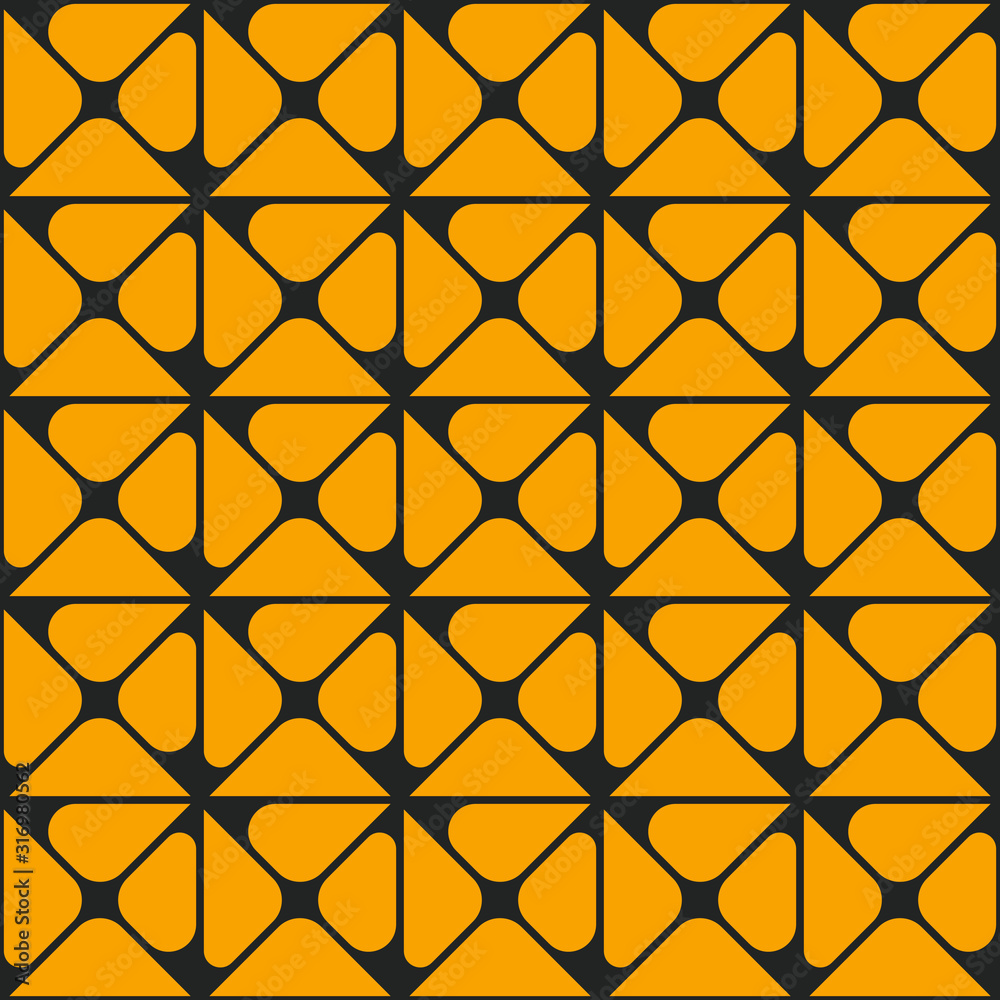 Modern geometric seamless pattern vector design. Modern geometric seamless pattern vector design.